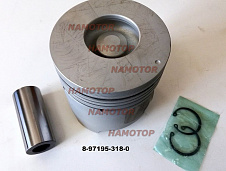 Поршни ДВС ISUZU 4HJ1 8-97228-010-1, 8-97195-318-0 (ФК=52,9mm) ALFIN/GAL
